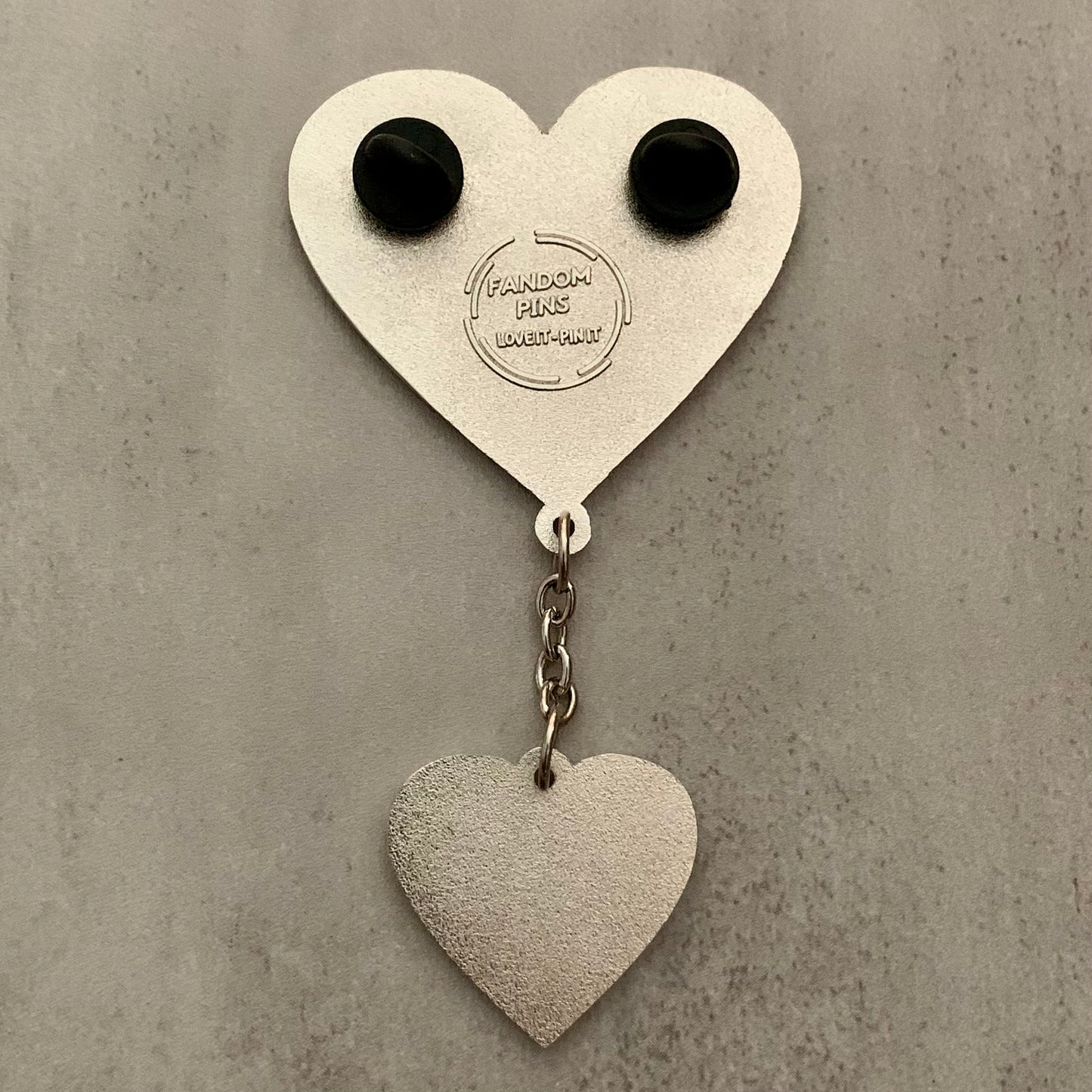 Emo Heart Dangle